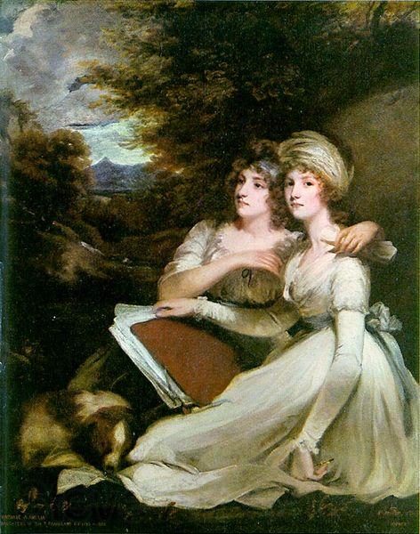 John Hoppner Portrait of the Frankland Sisters France oil painting art